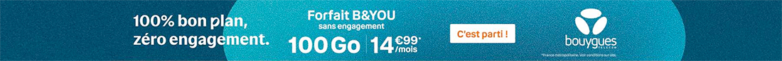 Promo Bouygues Télécom
