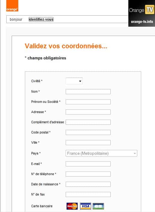 Mail phishing