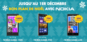 Sosh Noël Nokia Lumia