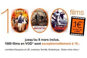 VOD 1000 films à 1€