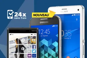 SFR propose le paiement de son smartphone en 24 fois sans frais 