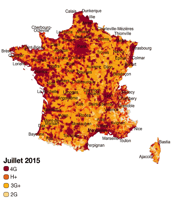 Carte mobile Orange Juillet 2015