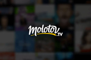 Logo de molotov.TV, télévision en OTT
