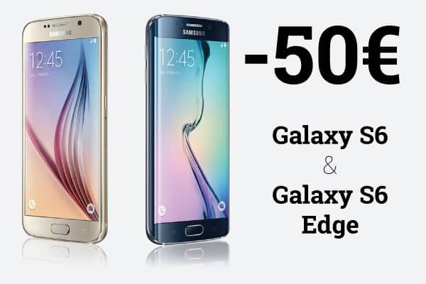 ODR Samsung Galaxy S6  S6 Edge : 50€ remboursés  alloforfait.fr