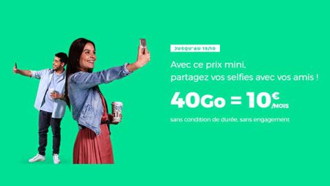 Promo forfait RED 40 Go 10 euros