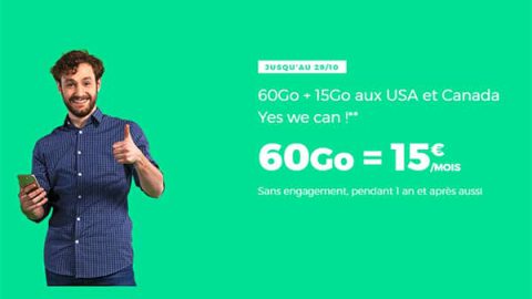 Promo forfait RED roaming USA et canada