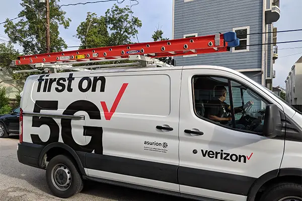 Camion verizon 5G