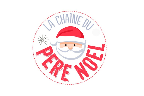 Logo de la chaine du pere noel version 2018