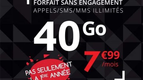 Promotion Black Friday 2018 Auchan Télécom
