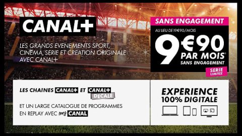 Vente privée canal + novembre 2018