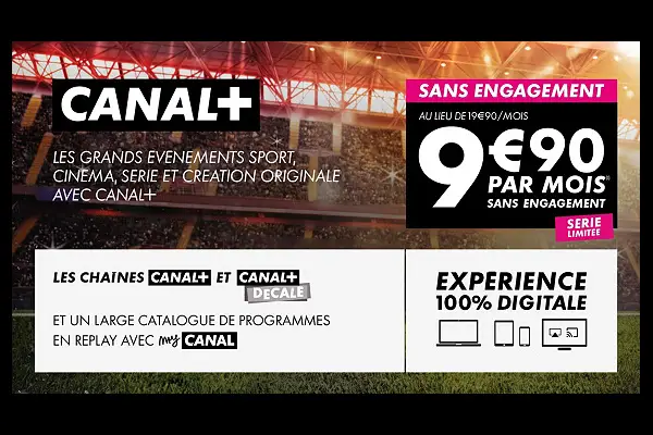 Vente privée canal + novembre 2018