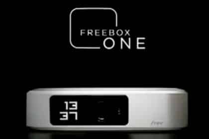 Décodeur Freebox ONE - F-0B07A 0-LR - excellent état - Sans