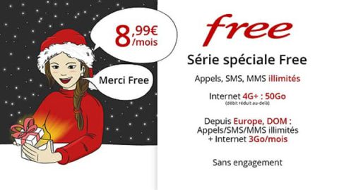 Vente Privee de Noel Free mobile