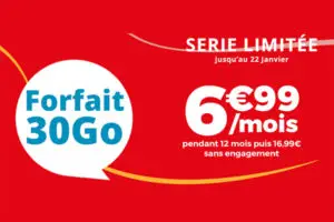 Promotion Auchan Télécom janvier 2019