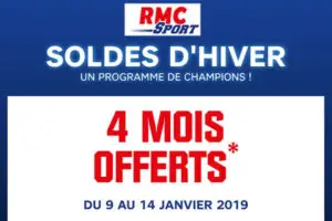 Soldes d'hiver 2019 RMC Sport
