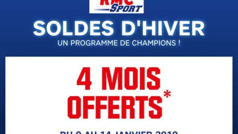 Soldes d'hiver 2019 RMC Sport