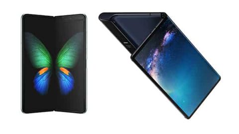 Samsung galaxy Fold vs Huawei Mate X