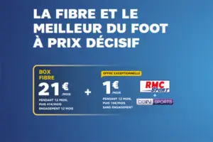 offre SFR + RMC Sport + beIN en promotion février mars 2019