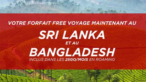 Roaming Free au Sri Lanka et au Bangladesh