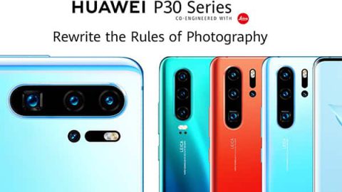 Nouvelle série Huawei P30