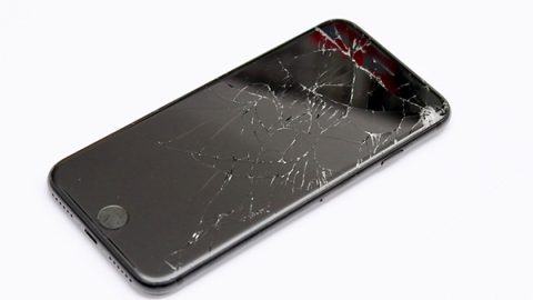 Smartphone cassé