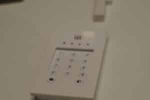 Clavier sirène de maison protégée