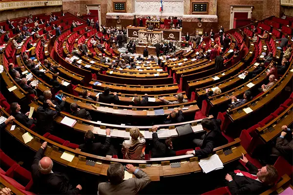 Hémicycle de l'Assemblée Nationale