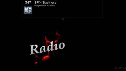 BFM Business flux audio sur la Freebox