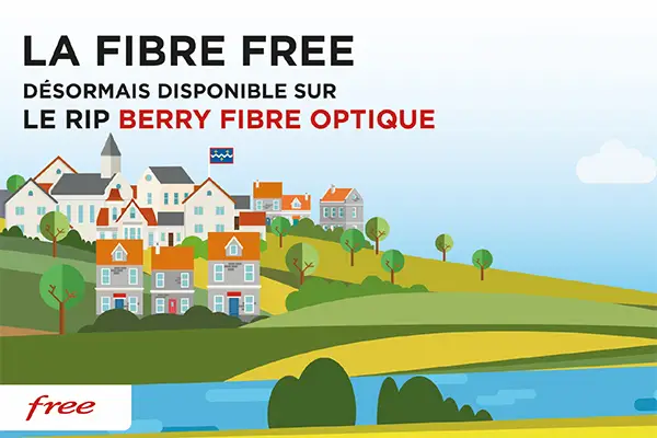 La fibre free sur le rip du Berry