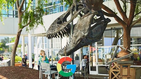 Un dinosaure chez Google