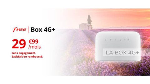 Box 4G+ de Free