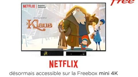 Netflix sur la Freebox Mini 4K