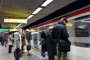 Ligne A du métro lyonnais couvert par la 4G