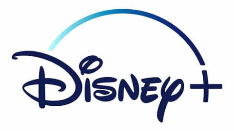 Logo blanc de Disney+