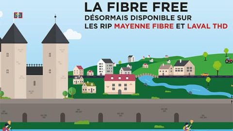 La fibre Free arrive dans la mayenne