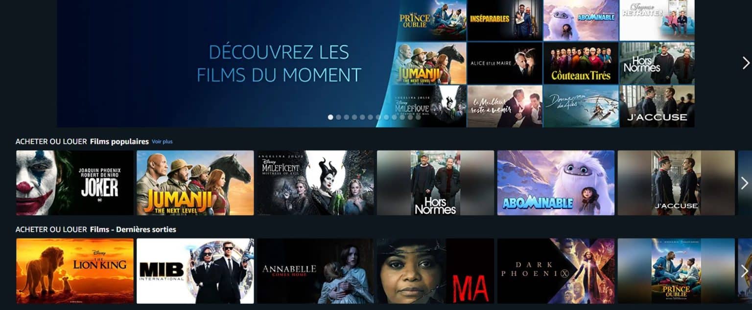 Prime Vidéo Le service de vidéo à la demande inclus dans Amazon Prime