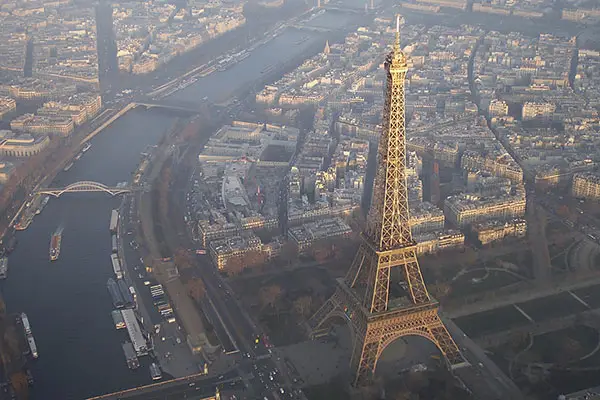 Emetteur TDF de la tour eiffel