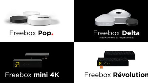 Nouvelle gamme Freebox
