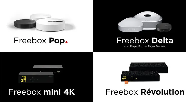 Nouvelle gamme Freebox
