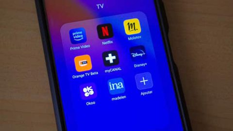 Logos des différentes applications TV