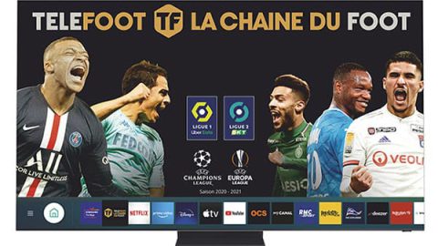 Téléfoot sur les smart TV samsung