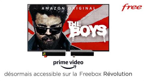 Prime Video est maintenant accessible sur Freebox Révolution