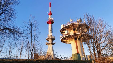 Antenne TDF à Montfaucon - Doubs