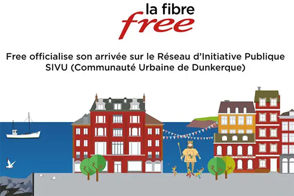 la fibre free sur le réseau du sivu