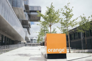 Logo Orange siège social bridge