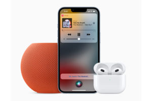 Apple homepod mini, music voice et airpods 3