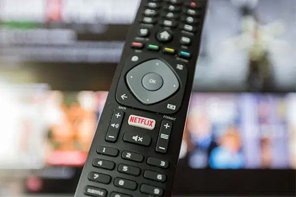 Telecommande TV Netflix