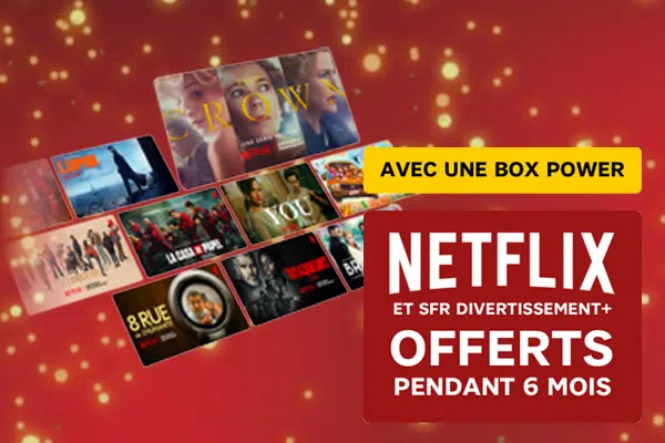 box sfr power netflix offert