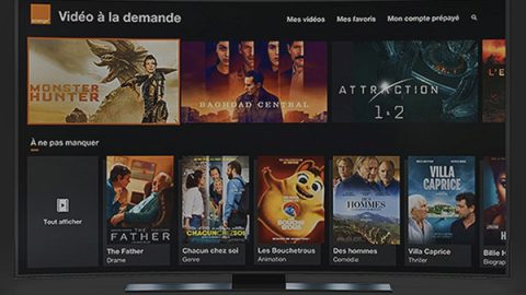 orange interface vod