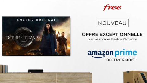 free amazon prime freebox révolution